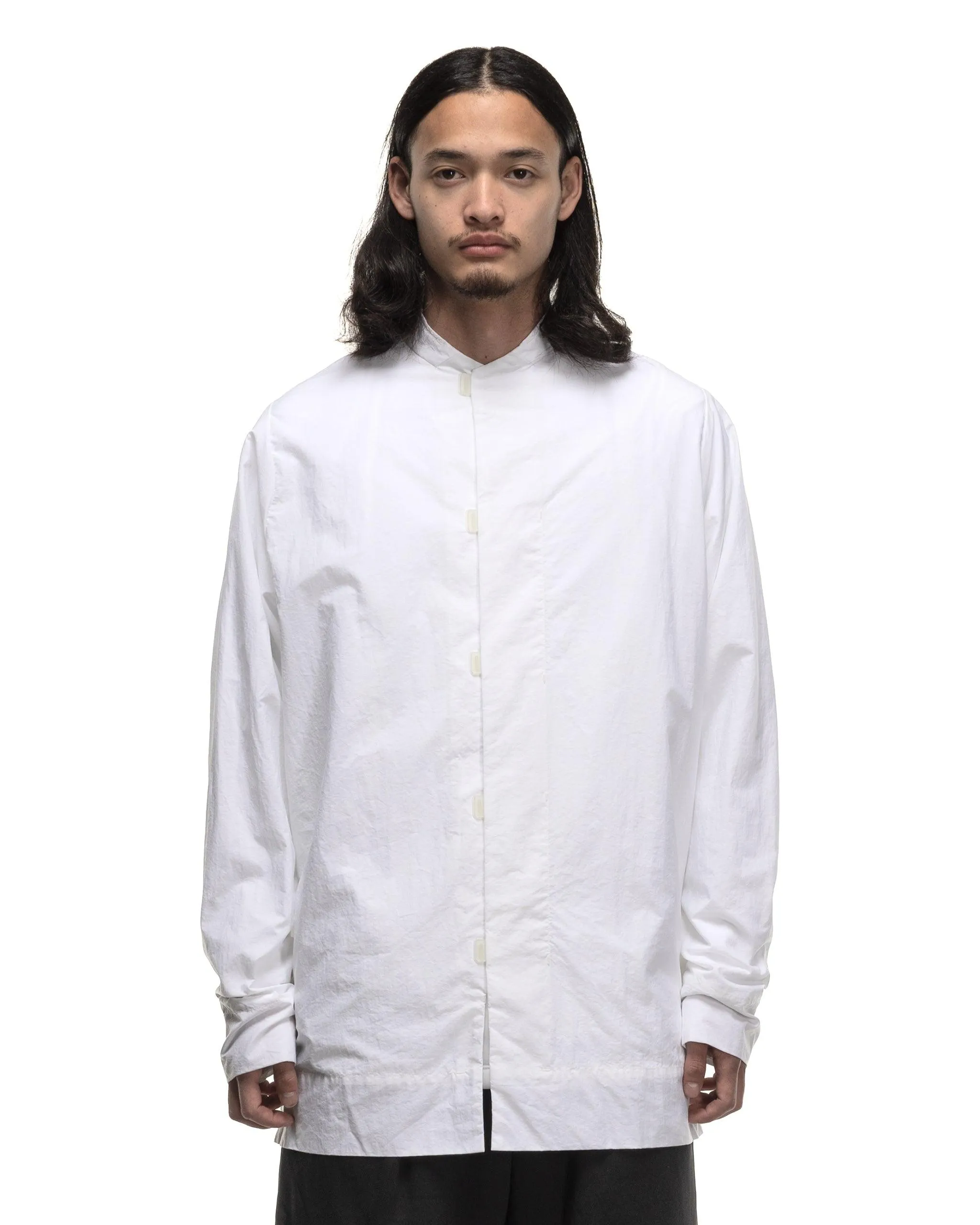 Packable CAPSULESNAP Shirt White