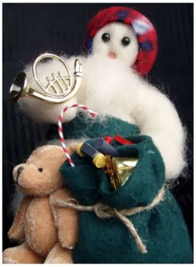 Packing Up - Wooly® Primitive Snowman