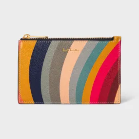 Paul Smith - Women's Swirl Print Zip-Fastening and Card Purse