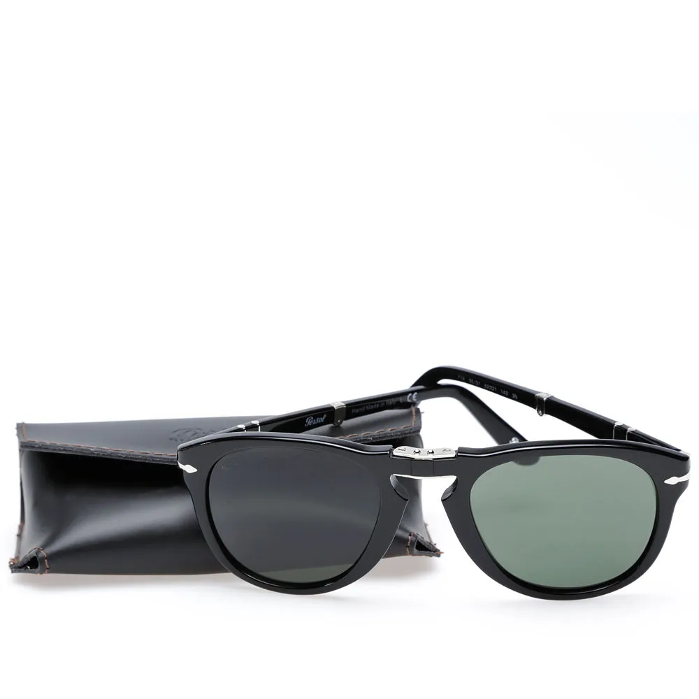 Persol 714 Foldable Aviator SunglassesBlack