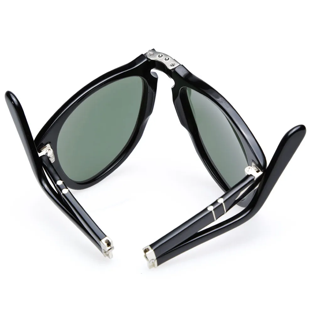 Persol 714 Foldable Aviator SunglassesBlack