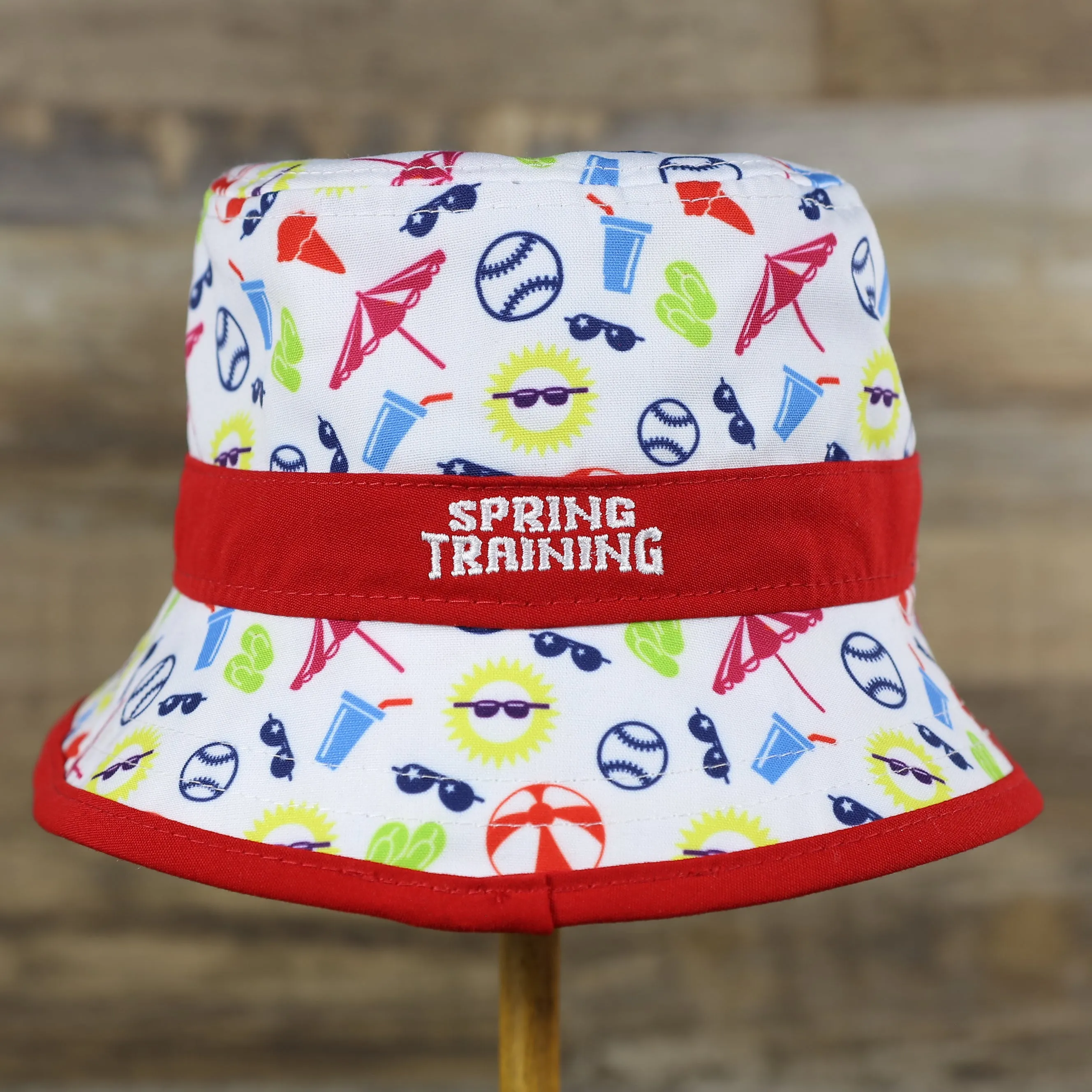 Philadelphia Phillies Spring Training 2022 On Field White Toddler Bucket Hat