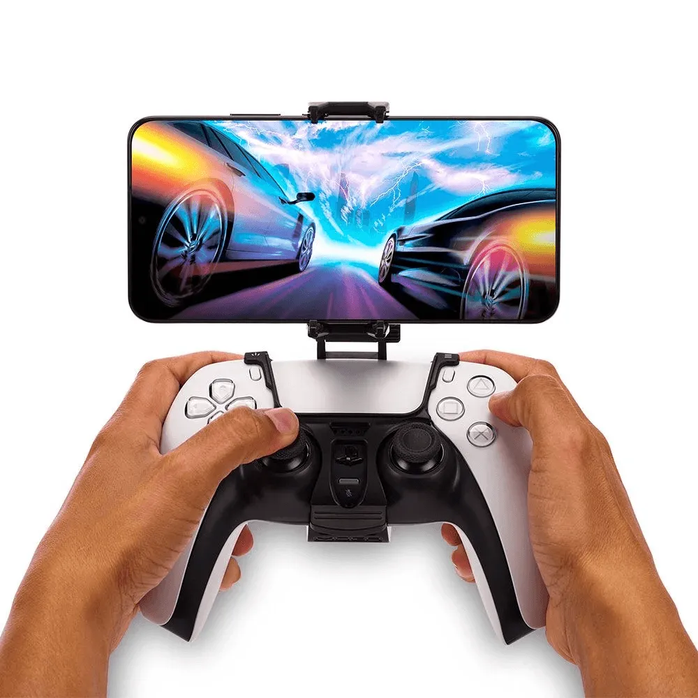 PowerA MOGA Mobile Gaming Clip for PS5 DualSense PS4 DualShock Wireless Controllers