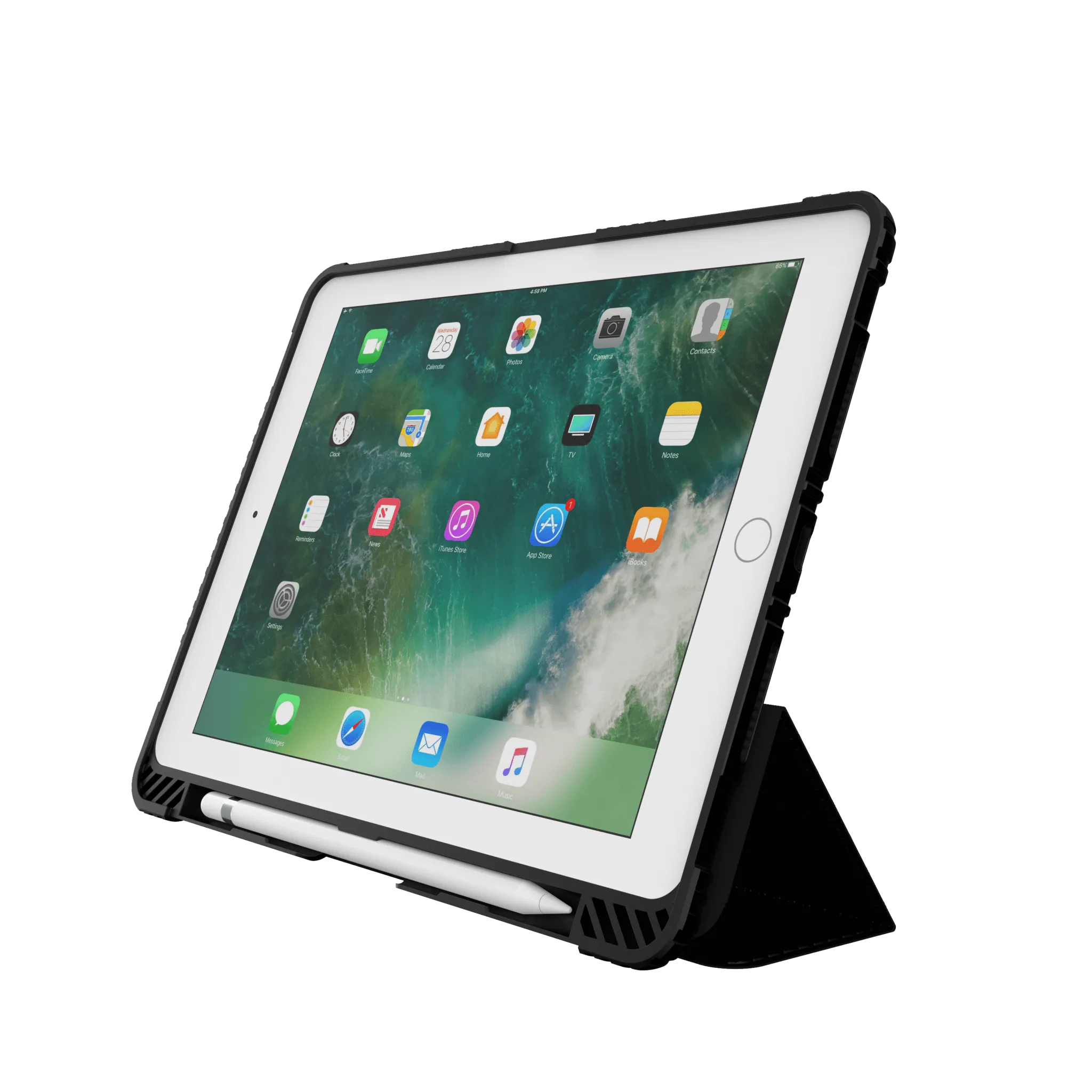 Rugged Smart Cover Kratos Case for iPad Air (2nd & 1st Gen)