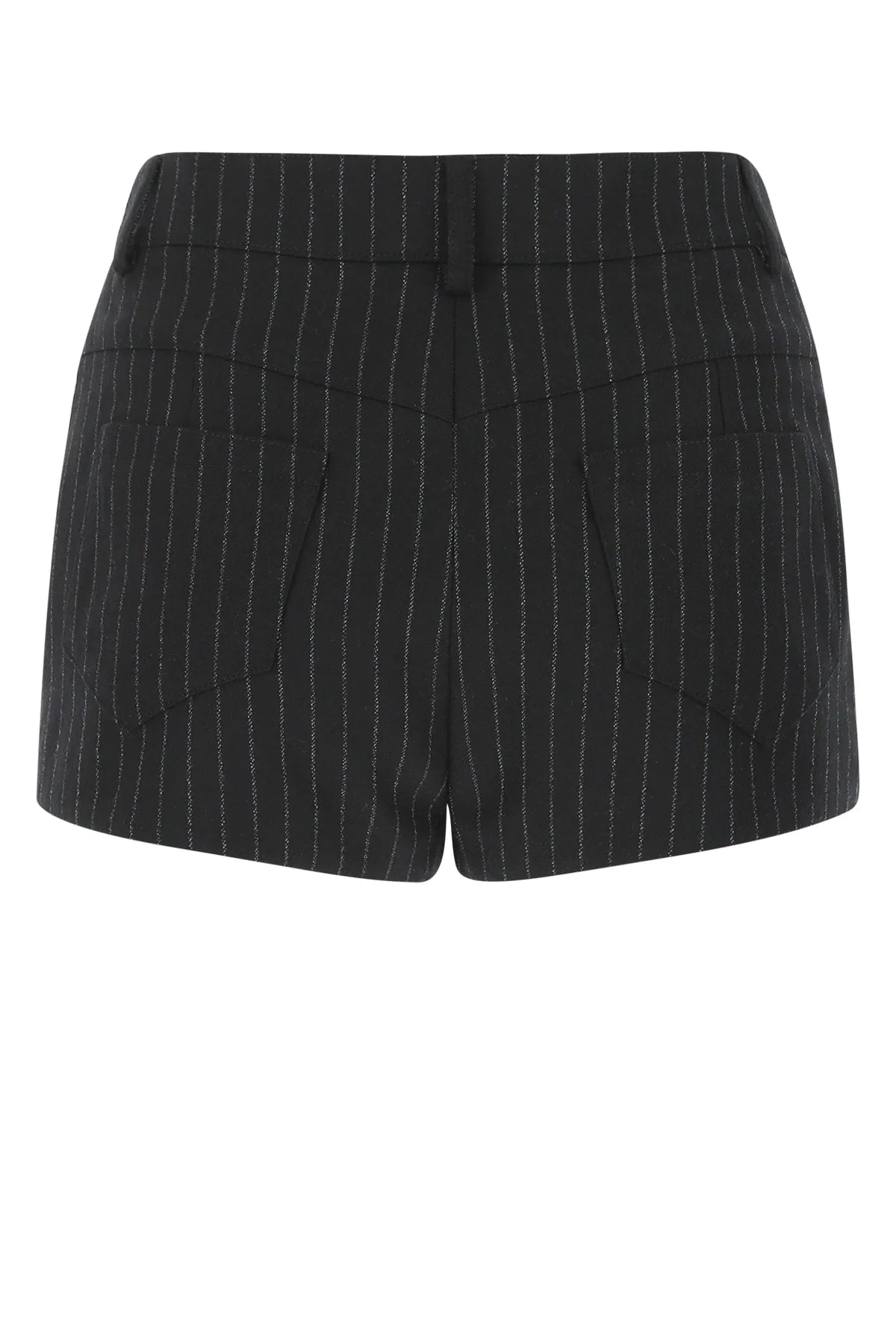 Saint Laurent Striped Shorts