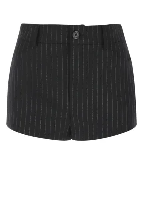 Saint Laurent Striped Shorts