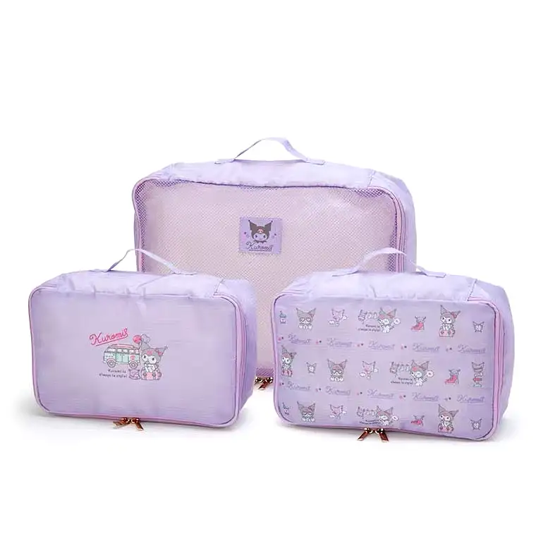 sanrio style luggage packing organizers clothings