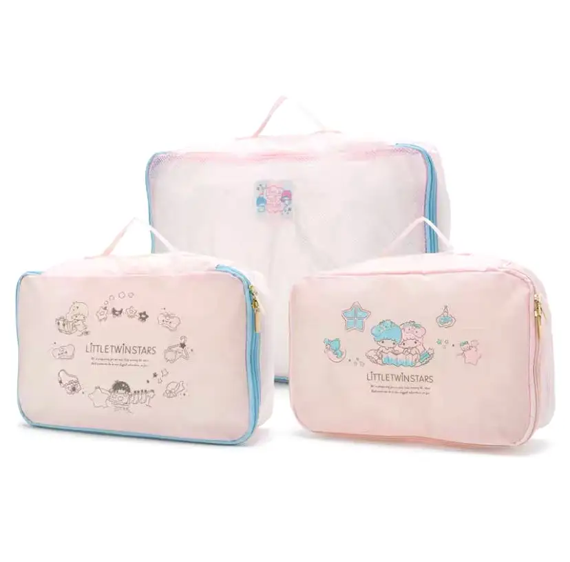 sanrio style luggage packing organizers clothings