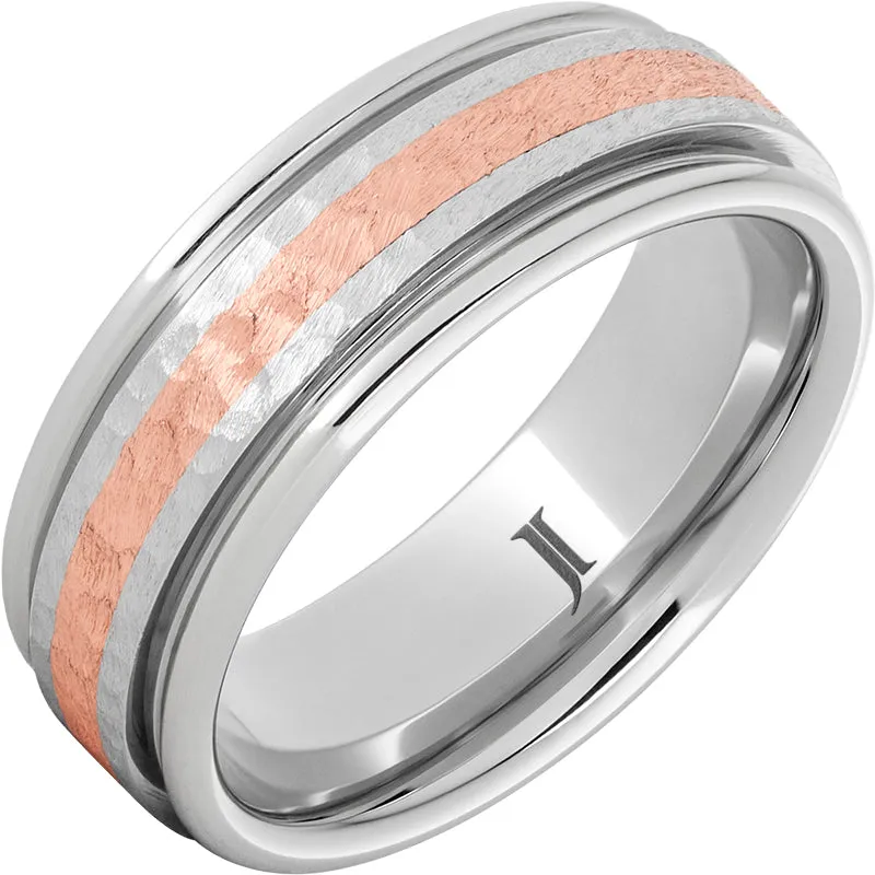 Serinium and 14K Rose Gold Ring