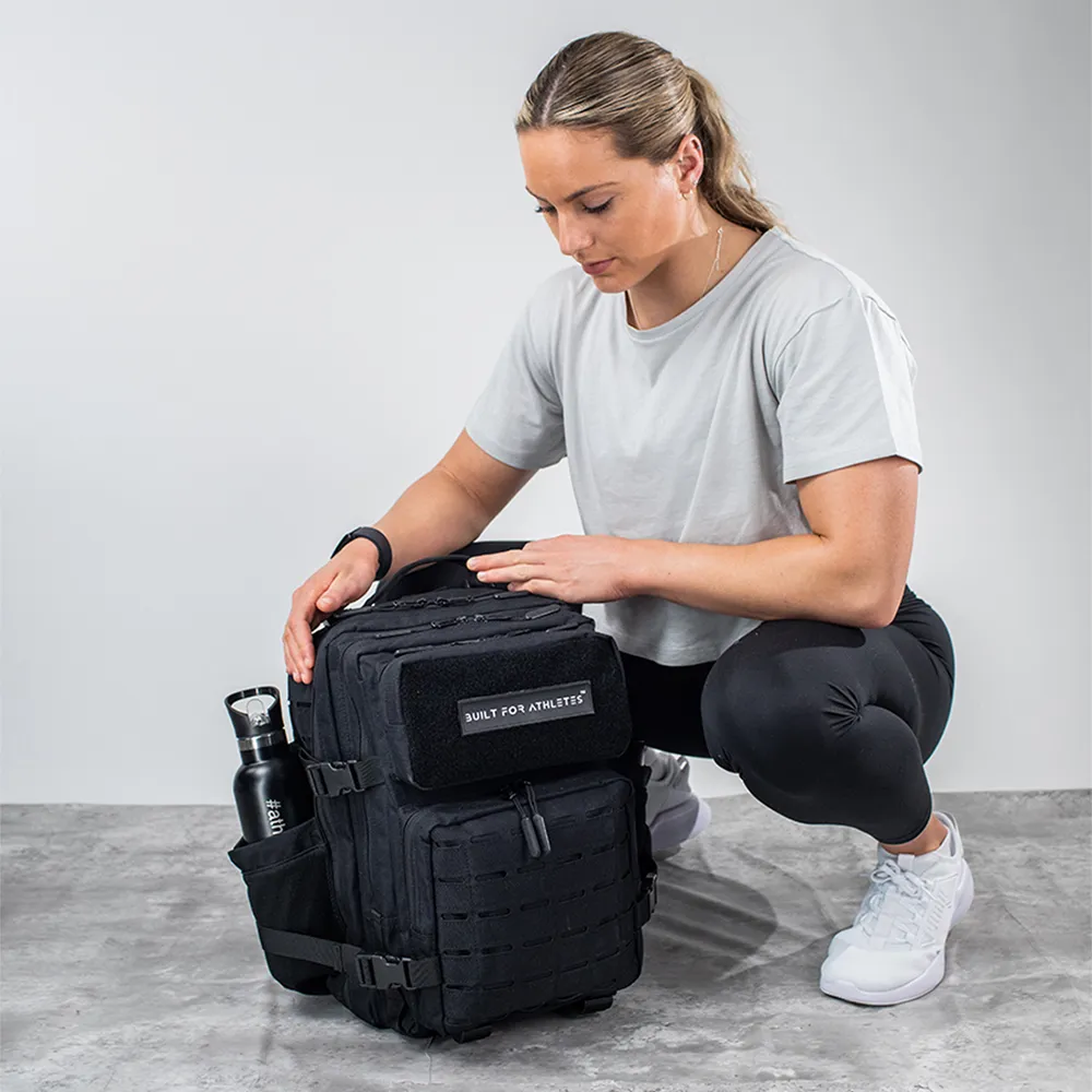 SMALL GYM BACK PACK BUILT FOR ATHLETES BLACK