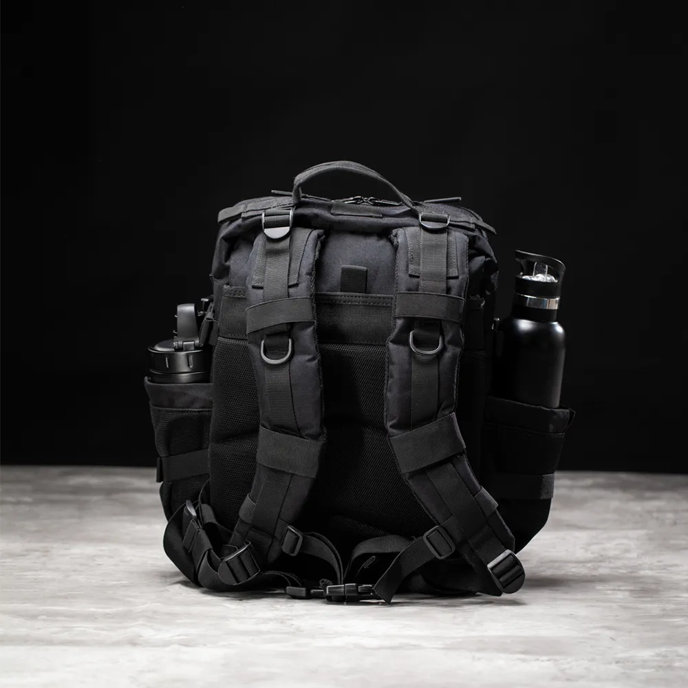 SMALL GYM BACK PACK BUILT FOR ATHLETES BLACK