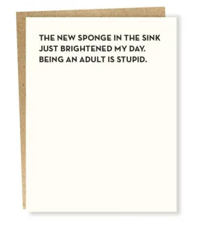 Sponge Card