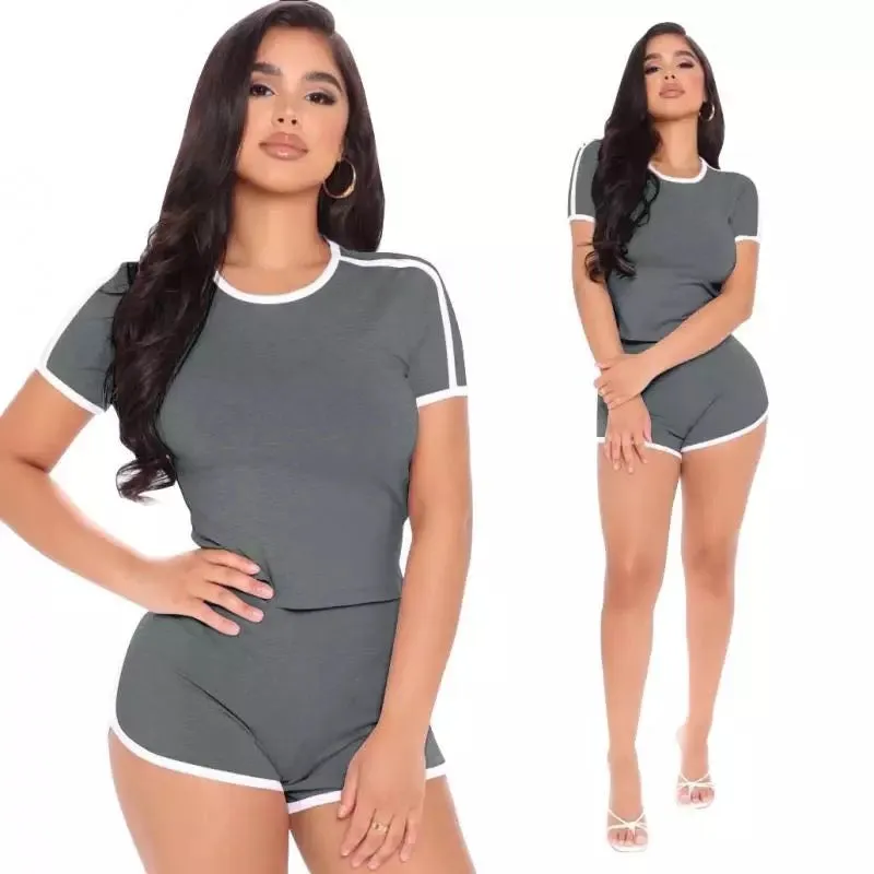 Sport Short Sleeve T Shirt+Short 2PC Set