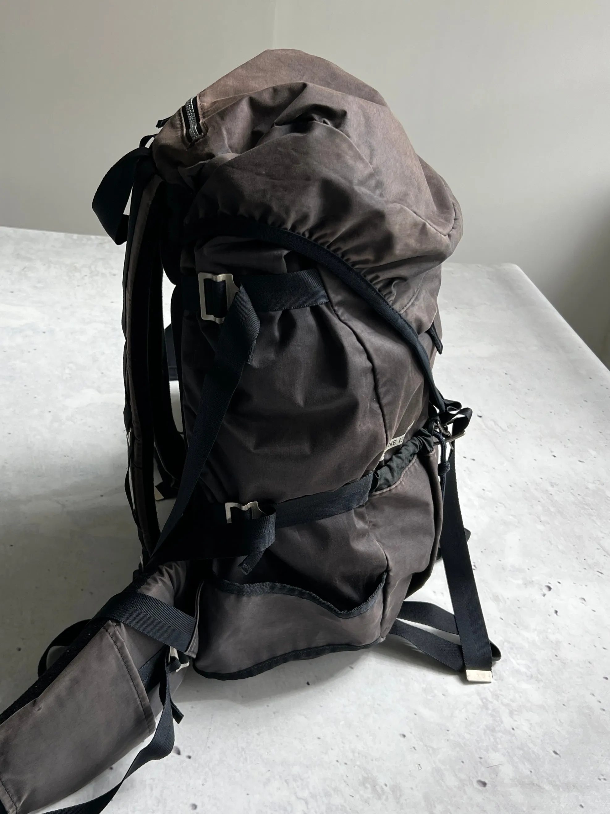 SS/00 Stone Island Spell Out Hiking Backpack (One Size)