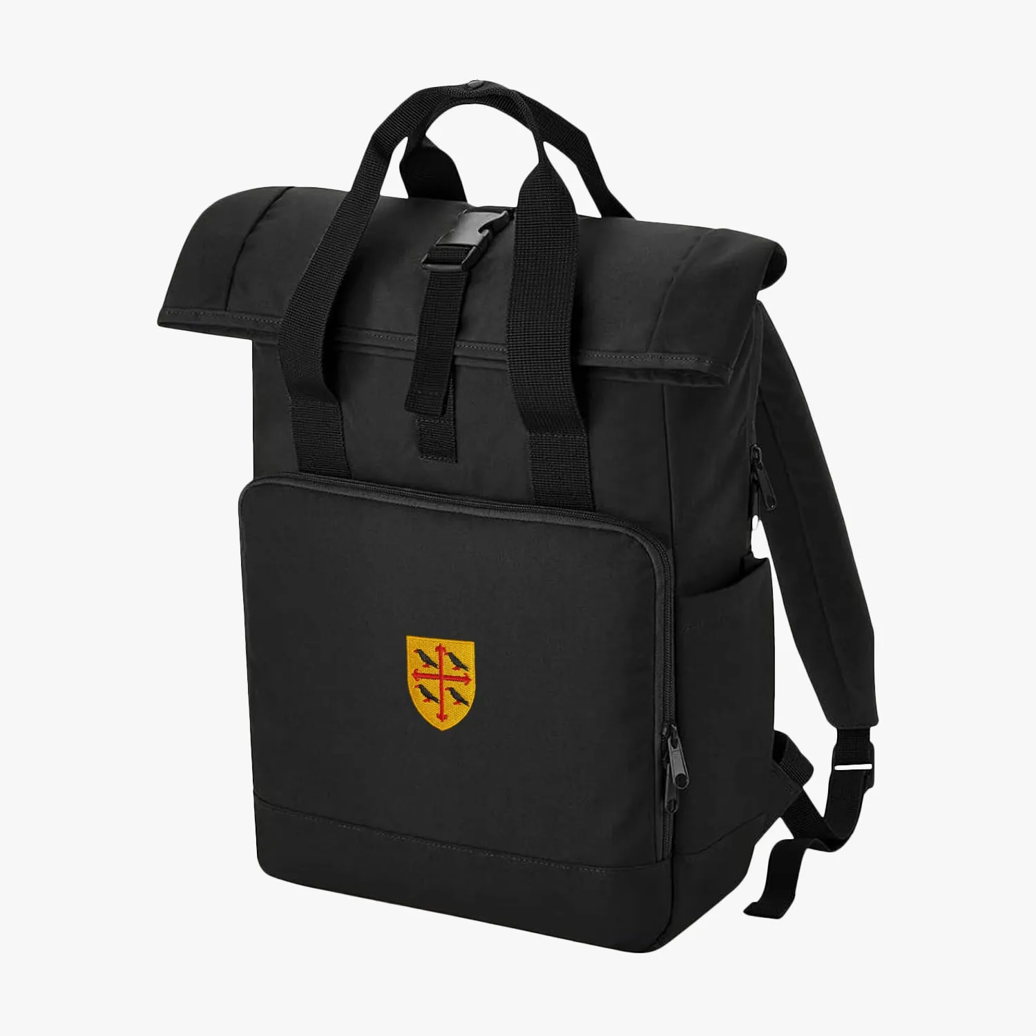 St Edmund Hall Recycled Rolltop Laptop Backpack