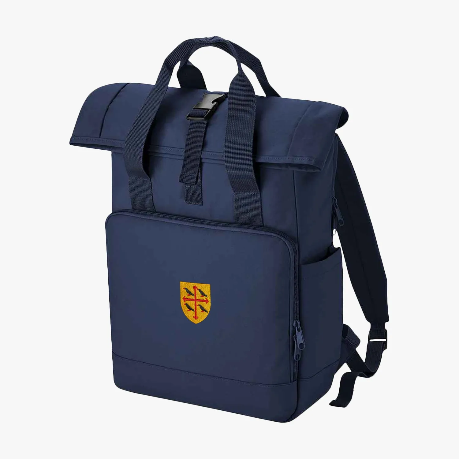 St Edmund Hall Recycled Rolltop Laptop Backpack