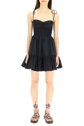 Staud Landry Tiered Mini Dress