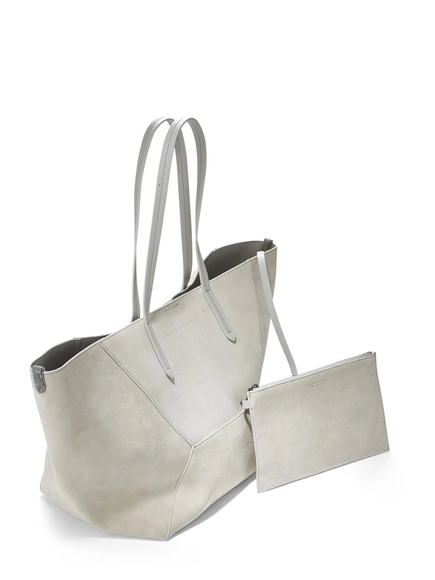 Suede Tote Bag