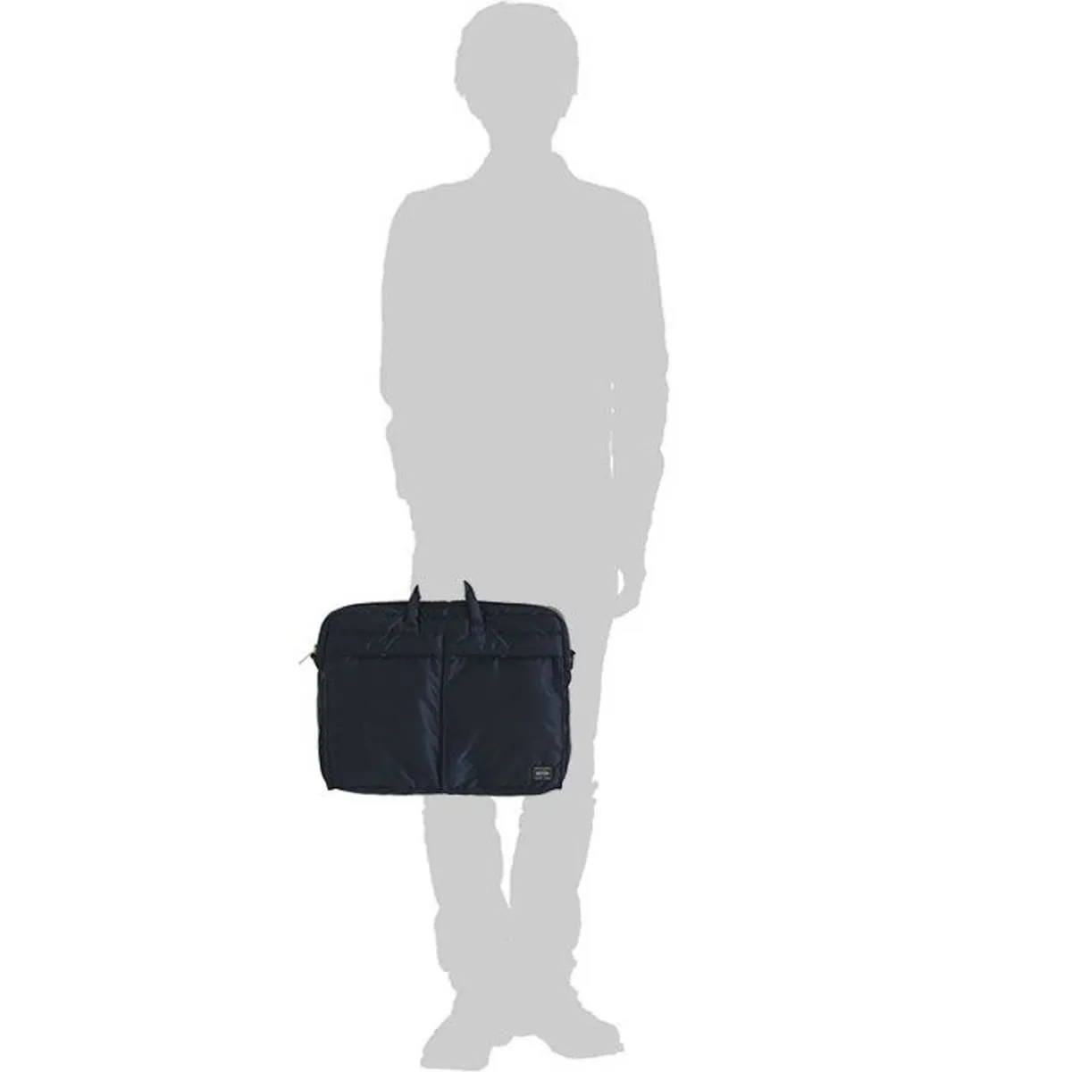 Tanker 2way Briefcase - Black