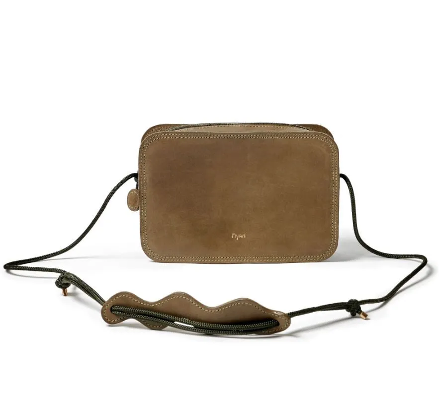 The Box Mono Strap Sling Bag - Olive