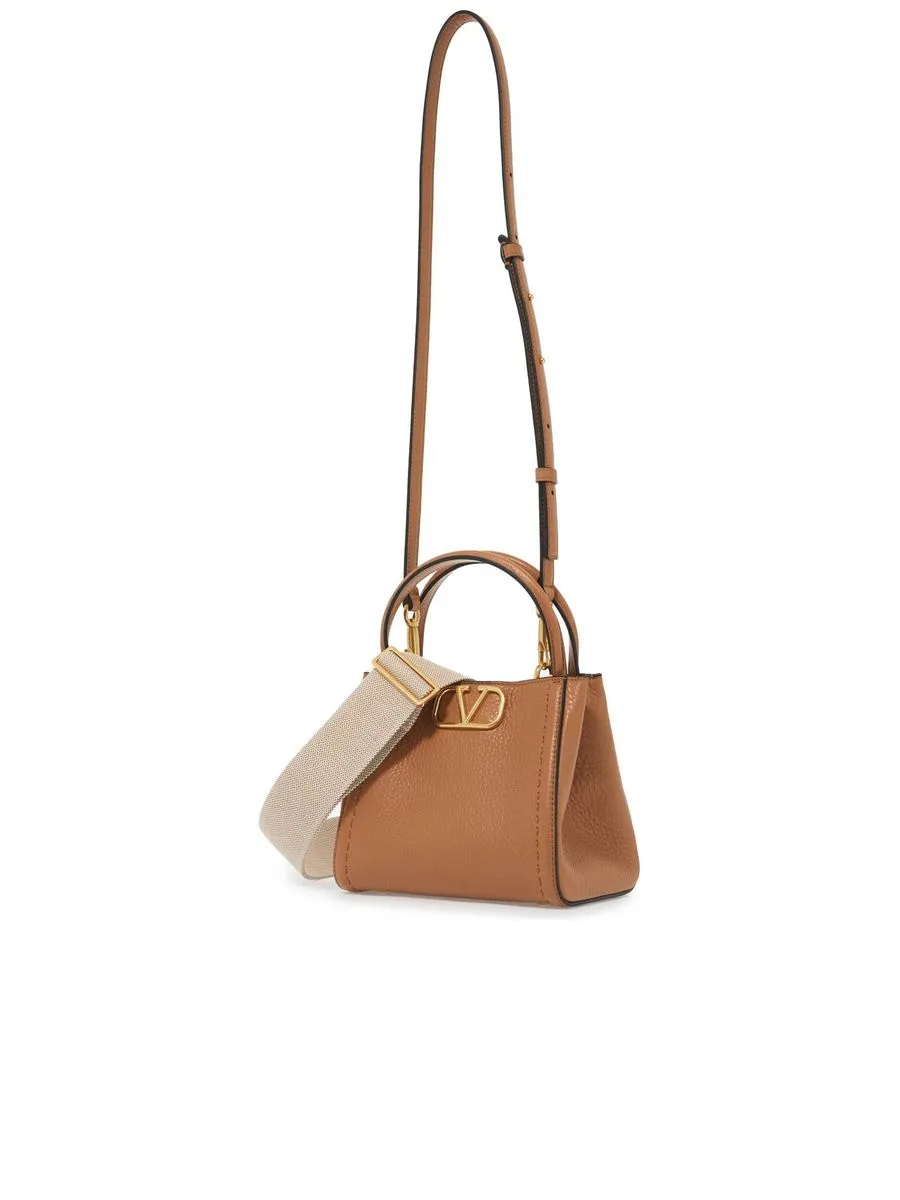 Valentino Garavani Alltime Medium Handbag in Grainy Leather