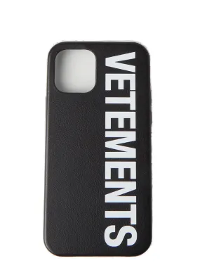 Vetements Logo Printed iPhone 12 Pro Case