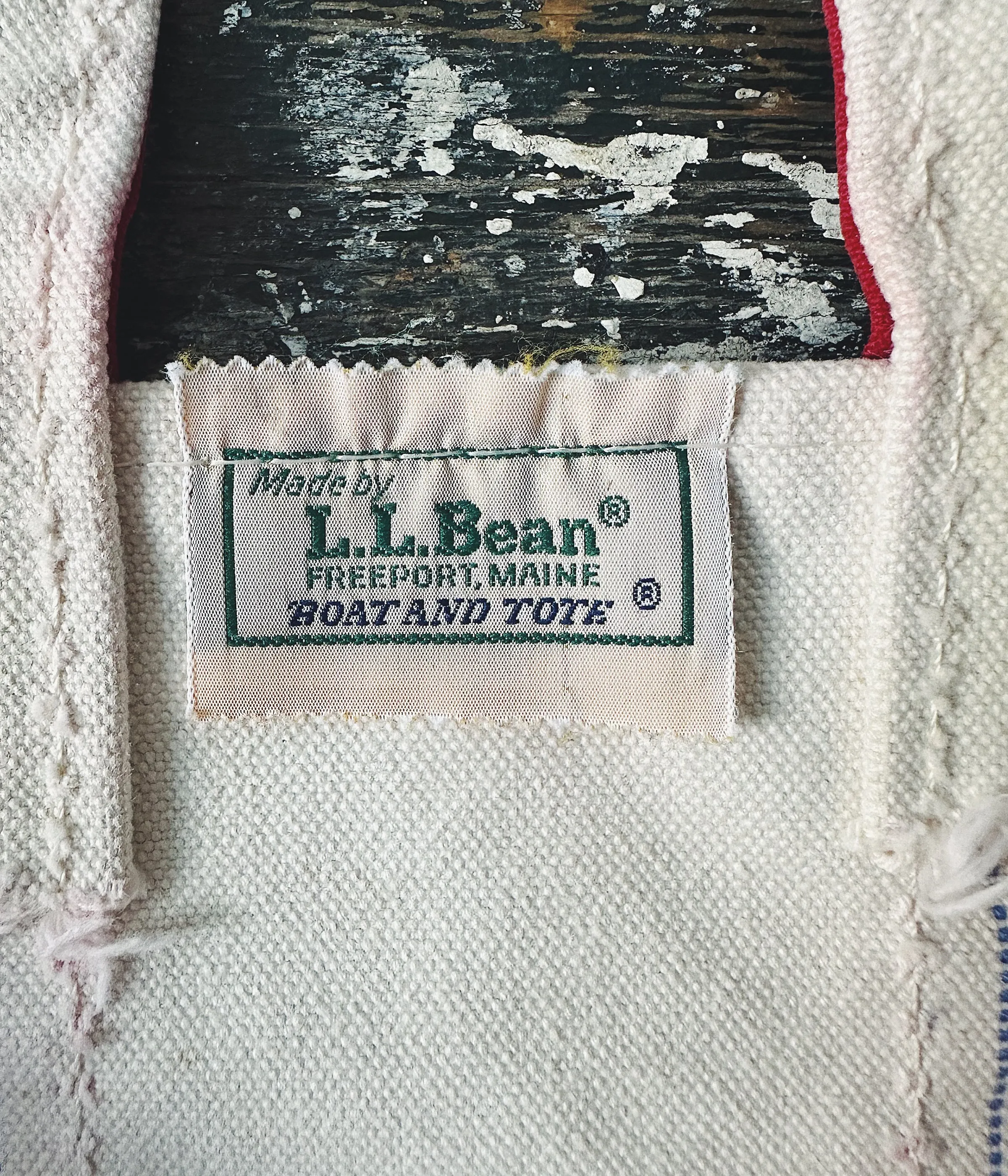 Vintage L.L.Bean Boat and Tote