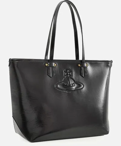 Vivienne Westwood Colette Leather Tote Bag