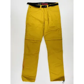 Wrangler  Packable Zipoff Carg - Pantaloni da escursionismo di seconda mano - Uomo - Giallo - US 32