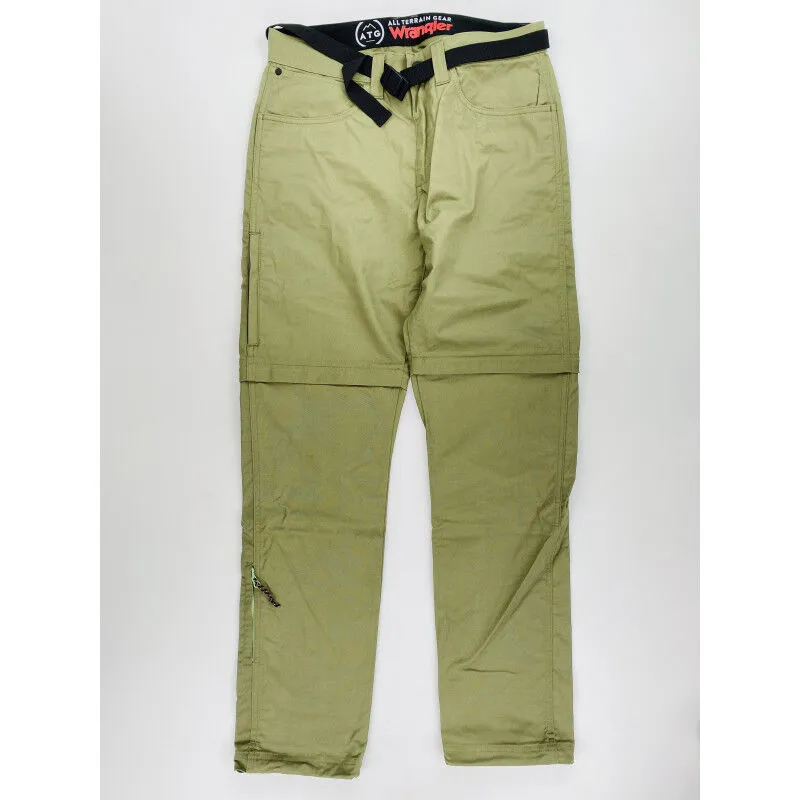 Wrangler  Packable Zipoff Carg - Pantaloni da escursionismo di seconda mano - Uomo - Verde oliva - US 32