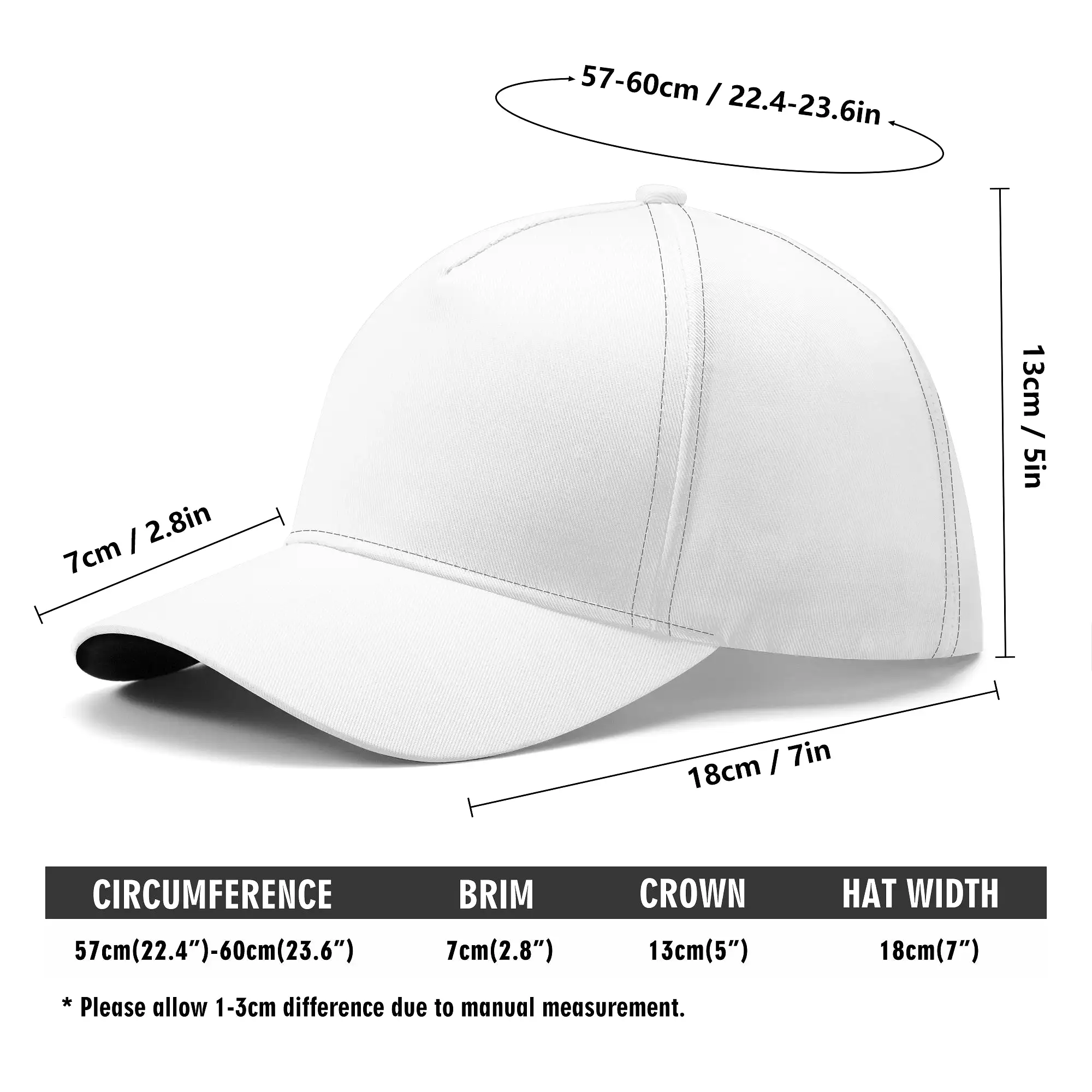 Yahuah Logo 02-01 Designer Baseball Cap (Style 01)